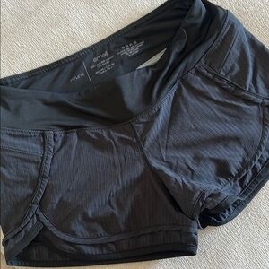 Women's Black Athletic Shorts